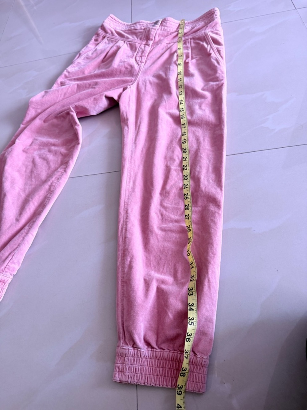 Anthropologie Pink Jogger Pants size Small - Picture 15 of 16